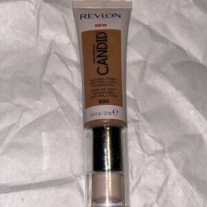 Revlon PhotoReady Candid Finish Anti Pollution 500 Almond Foundation New